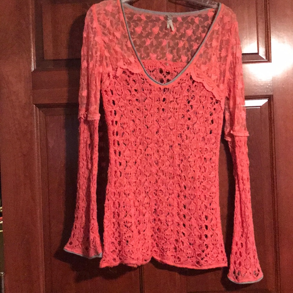 Orange sweater